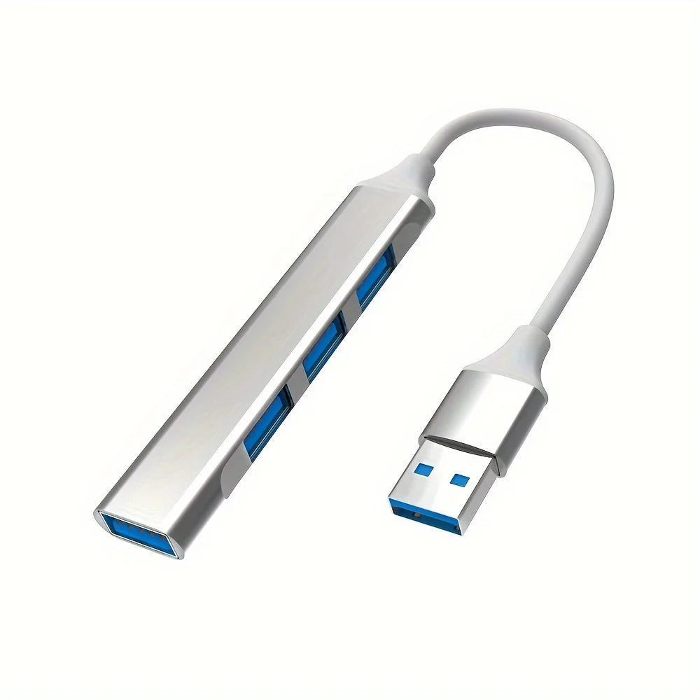 Hub compacto USB-C com 4 portas USB