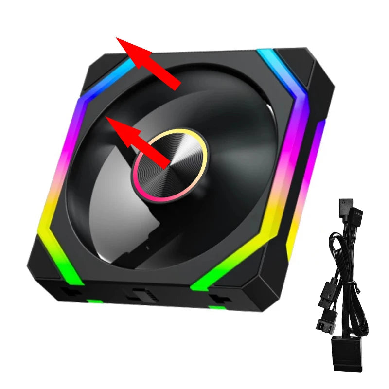 Ventoinha modular JUMPEAK HS120 Halo ARGB 120 mm