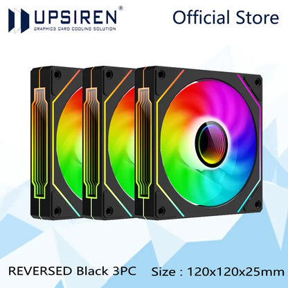 Ventoinha UPSIREN UF-1 PRISM 4 PRO ARGB 120 mm
