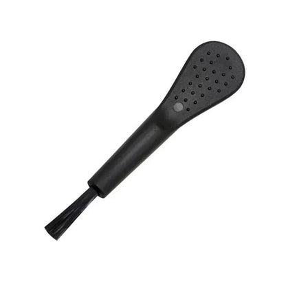 Escova compacta para limpeza de conectores e fones
