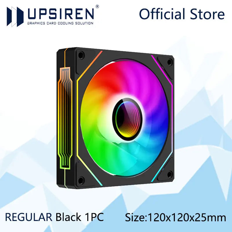 Ventoinha UPSIREN UF-1 PRISM 4 PRO ARGB 120 mm