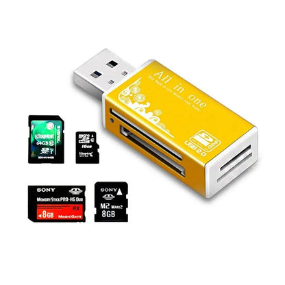 Leitor de cartões SD e microSD USB — opções 2.0 e 3.0