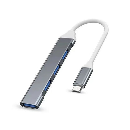 Hub compacto USB-C com 4 portas USB