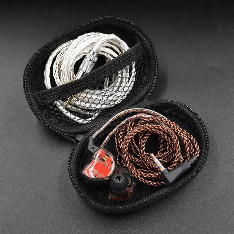 Estojo KZ OVAL para fones de ouvido