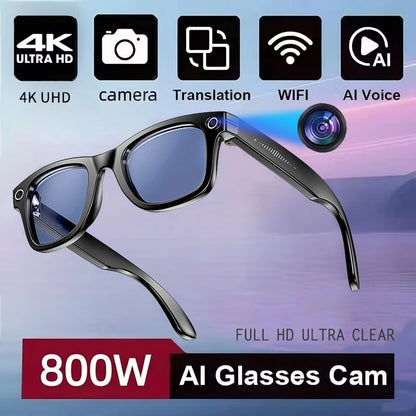 Óculos inteligentes W610 com câmera