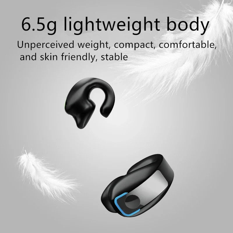 Fone de ouvido Bluetooth com encaixe clip