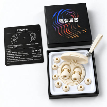 Protetores auriculares reutilizáveis de silicone