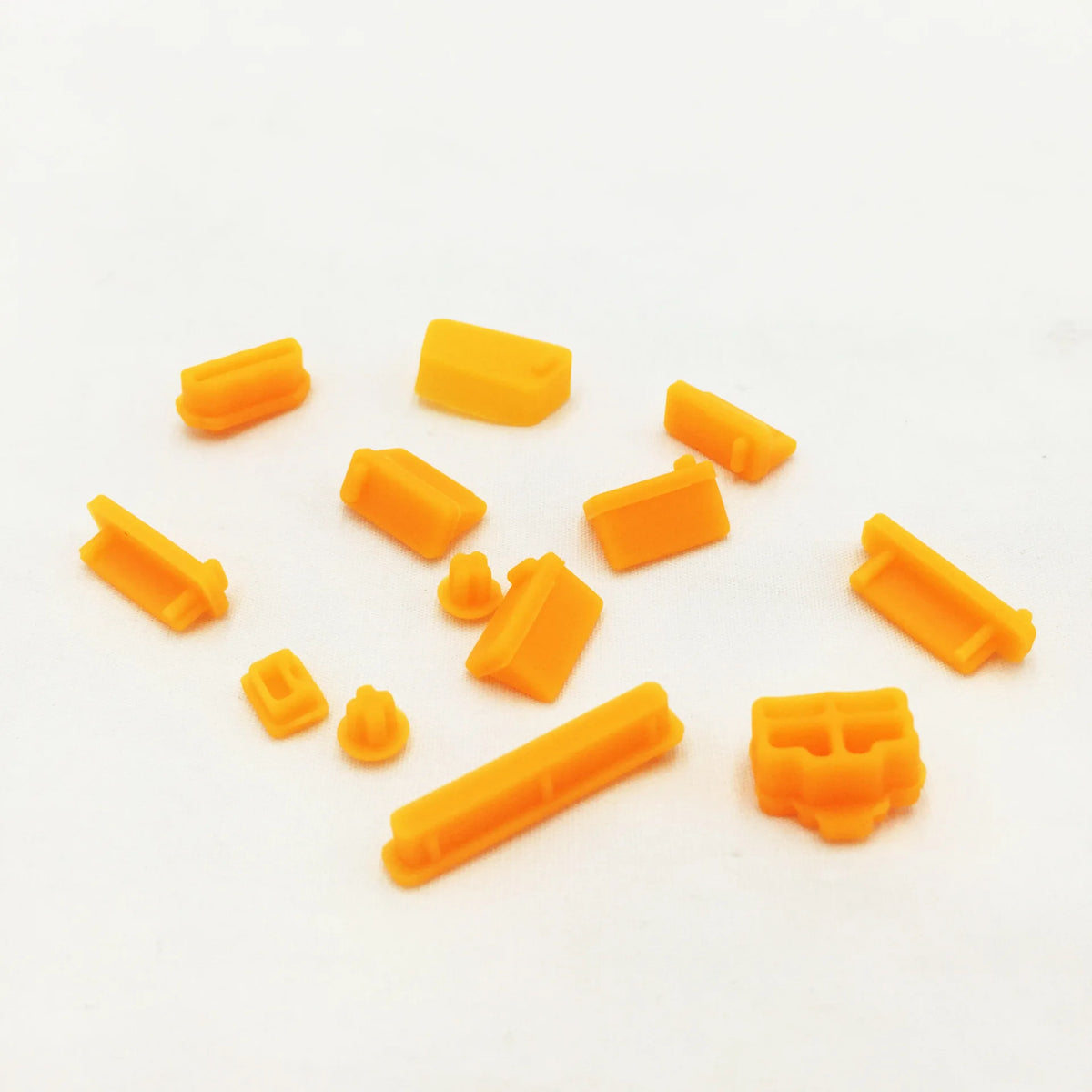 Protetores de silicone para portas de notebook — 16 peças