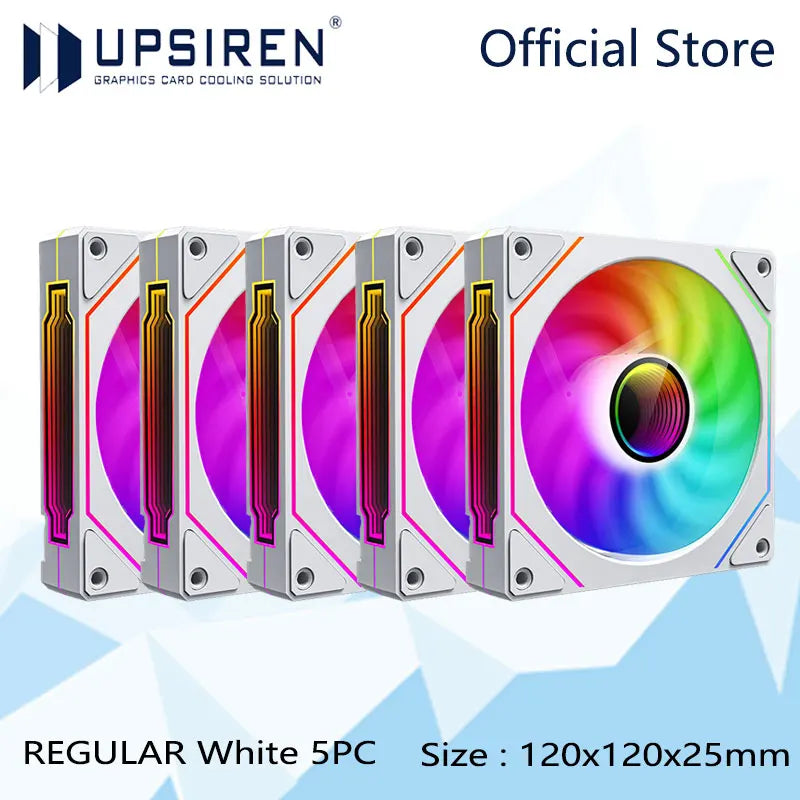 Ventoinha UPSIREN UF-1 PRISM 4 PRO ARGB 120 mm