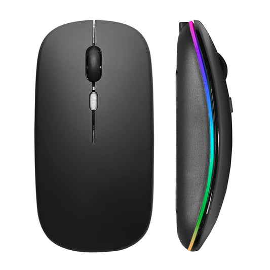 Mouse sem fio recarregável — opções de conexão