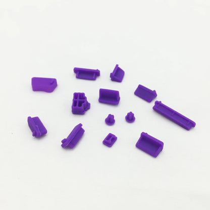 Protetores de silicone para portas de notebook — 16 peças
