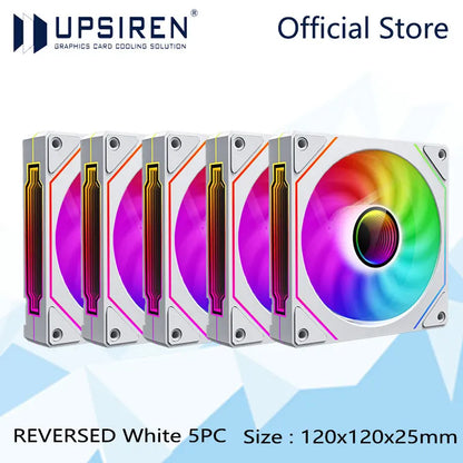 Ventoinha UPSIREN UF-1 PRISM 4 PRO ARGB 120 mm
