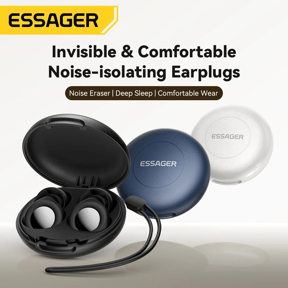 Protetores auriculares de silicone ESSAGER