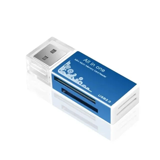 Leitor de cartões SD e microSD USB — opções 2.0 e 3.0