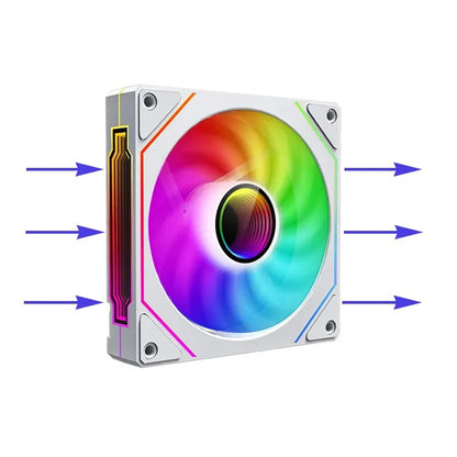 Ventoinha Veebyte PRISM 4 PRO ARGB 120 mm