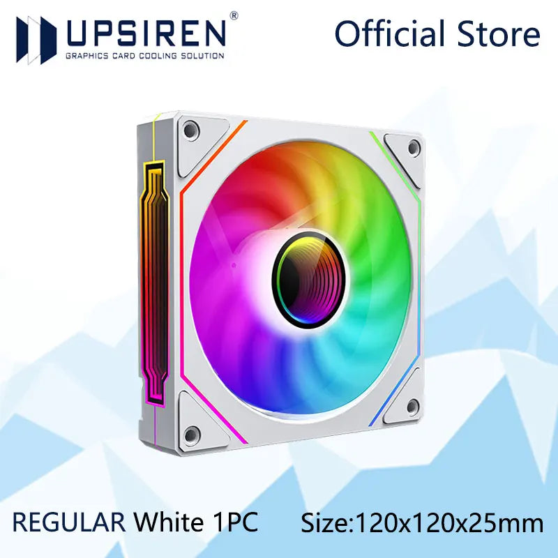 Ventoinha UPSIREN UF-1 PRISM 4 PRO ARGB 120 mm