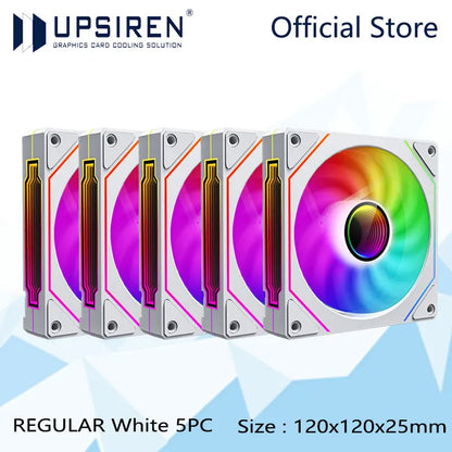 Ventoinha UPSIREN UF-1 PRISM 4 PRO ARGB 120 mm
