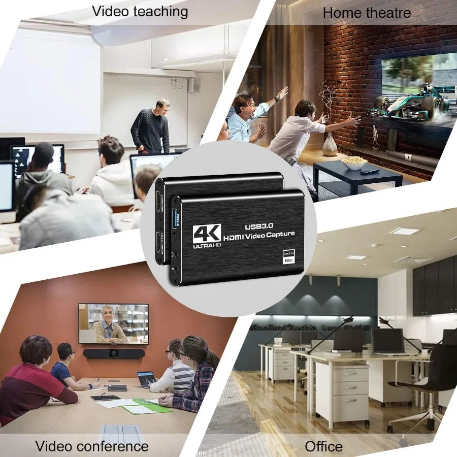 Placa de captura de vídeo HDMI para USB 3.0