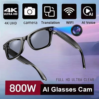 Óculos inteligentes W610 com câmera