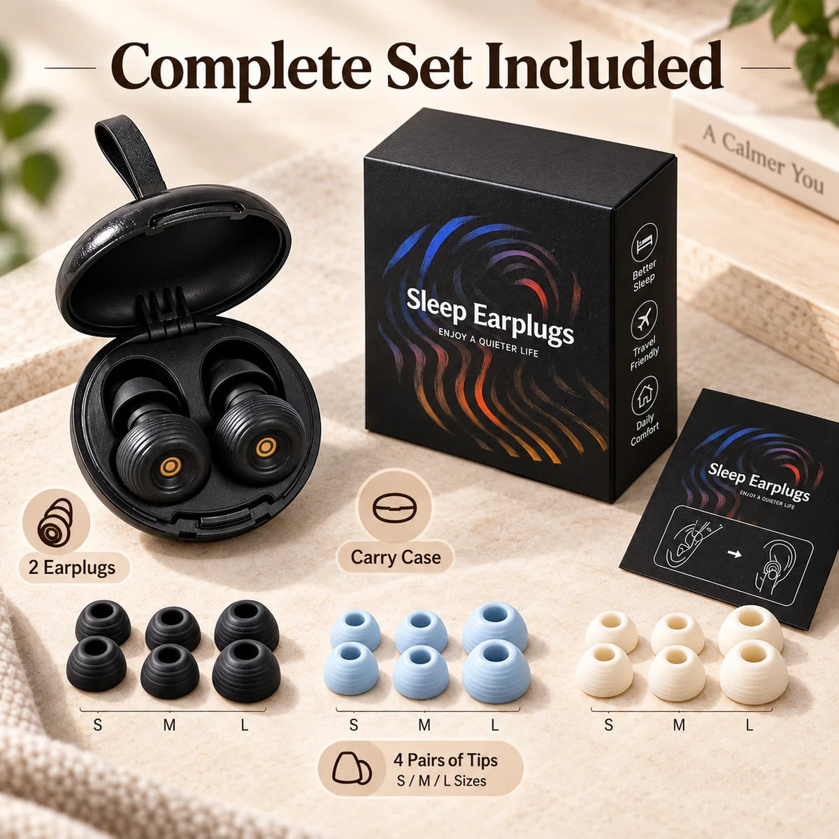Protetores auriculares reutilizáveis de silicone