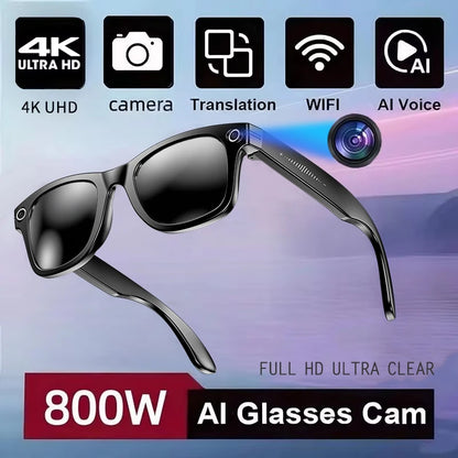 Óculos inteligentes W610 com câmera