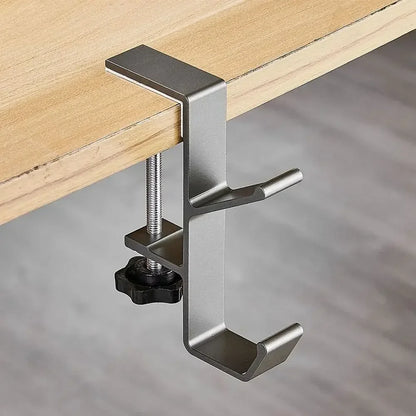 Suporte lateral de mesa para fones e acessórios