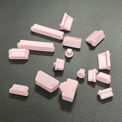 Protetores de silicone para portas de notebook — 16 peças