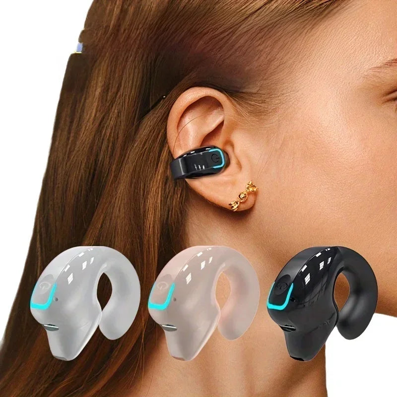 Fone de ouvido Bluetooth com encaixe clip