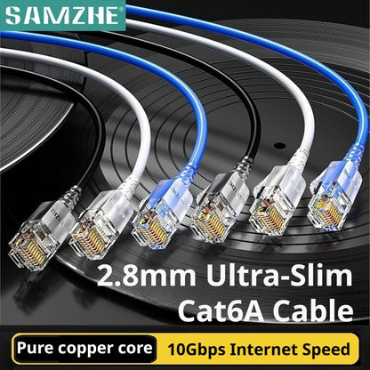 Cabo de rede SAMZHE Cat6A RJ45