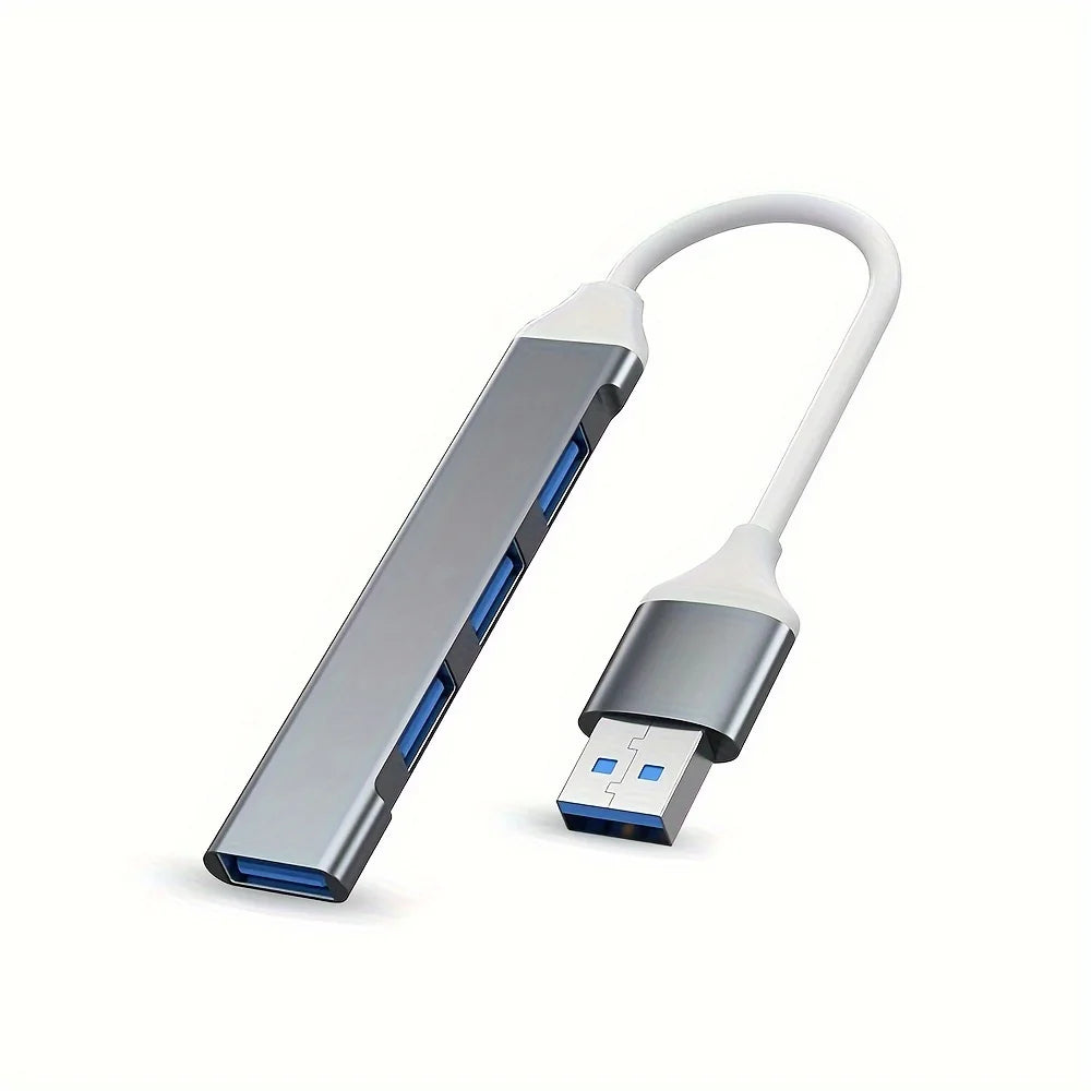 Hub compacto USB-C com 4 portas USB