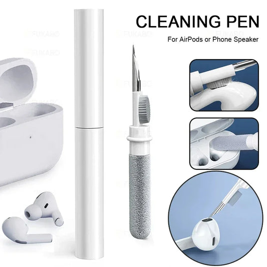 Caneta de limpeza para fones 3 em 1