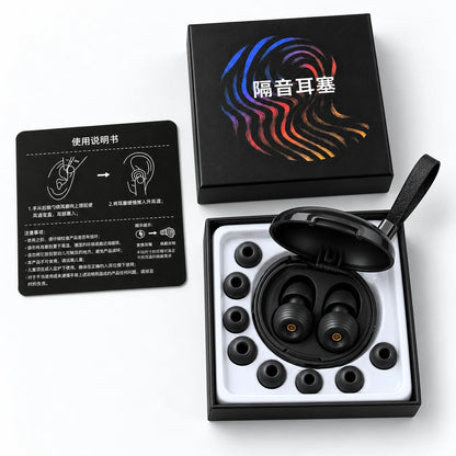 Protetores auriculares reutilizáveis de silicone