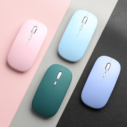 Mouse Bluetooth slim para notebook e tablet
