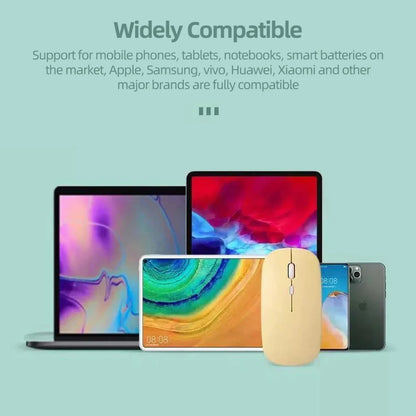 Mouse Bluetooth slim para notebook e tablet