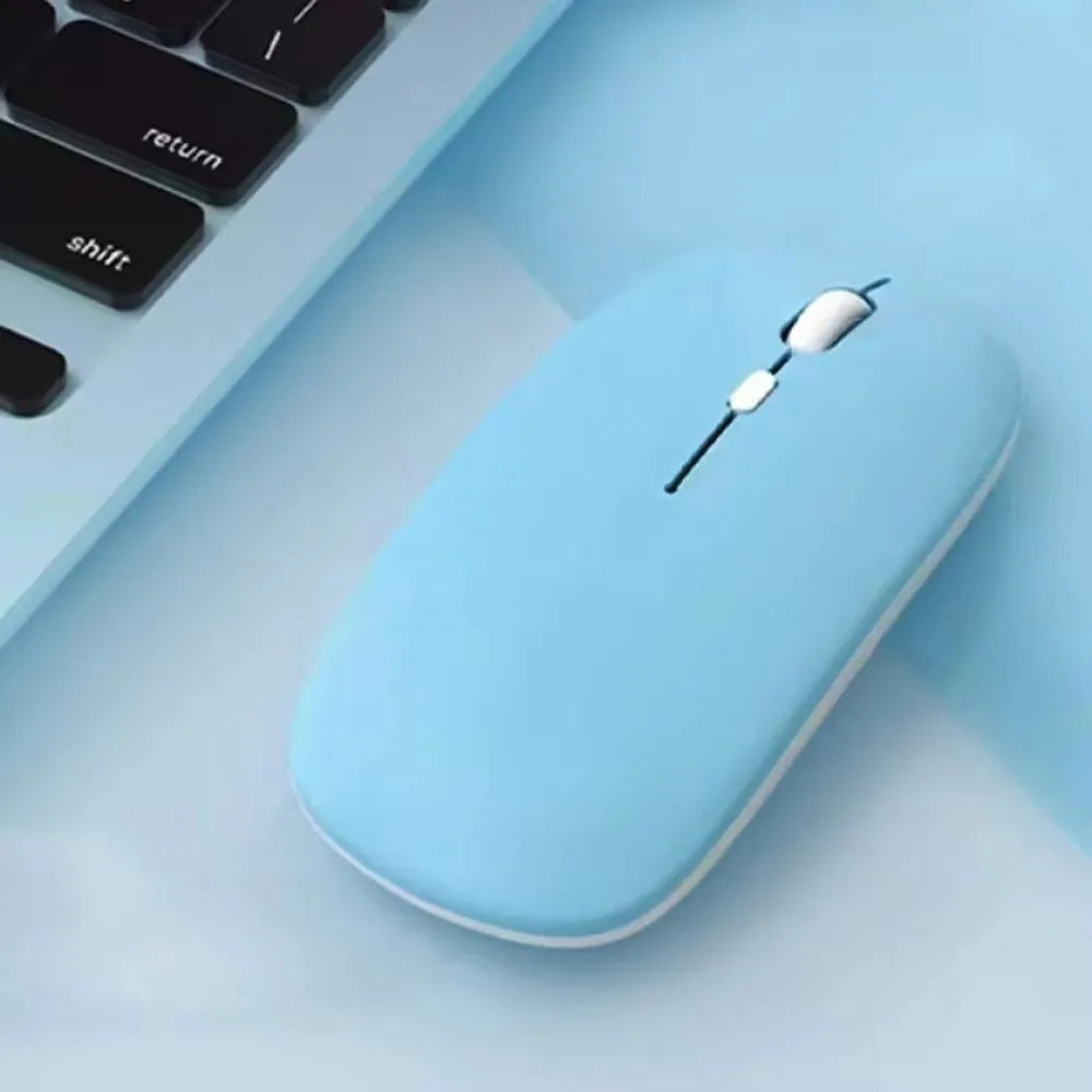 Mouse Bluetooth slim para notebook e tablet